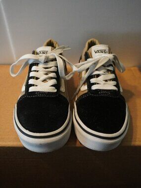 VN000D9JGR4 Vans PREMIUM OLD SKOOL ARCHIVE BLACK INCENSE (Youth) size 4.0